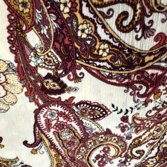 Red Lolly Blouse‎ Open Sleeve With Tie Detail Size Medium - Picture 7 of 8